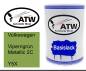 Preview: Volkswagen, Viperngrün Metallic 2C, Y5X: 500ml Lackdose, von ATW Autoteile West.